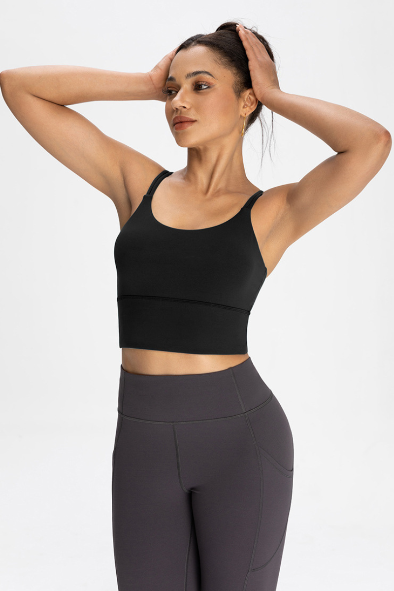 Breast Pad-Incorporated Speed Bra