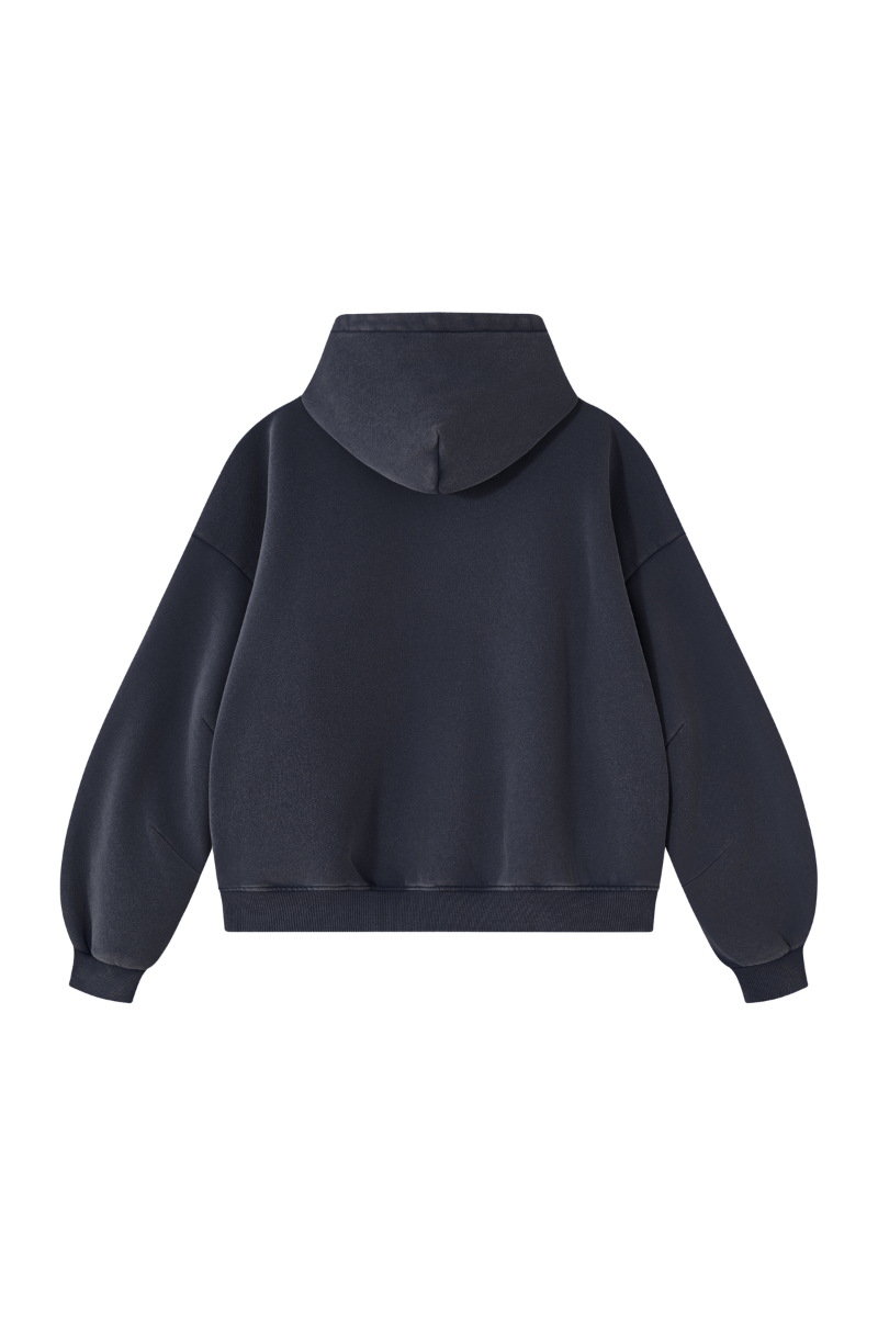 Men's Fall Fleece Heavyweight Washed Drop Shoulder Hoodie