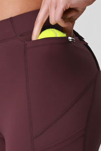 Women's Multi-Pocket High-Stretch Sports Biker Shorts