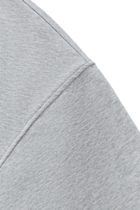 Women's Fall Boutique Style Balloon Sleeves Cropped Mock Neck Sweatshirt