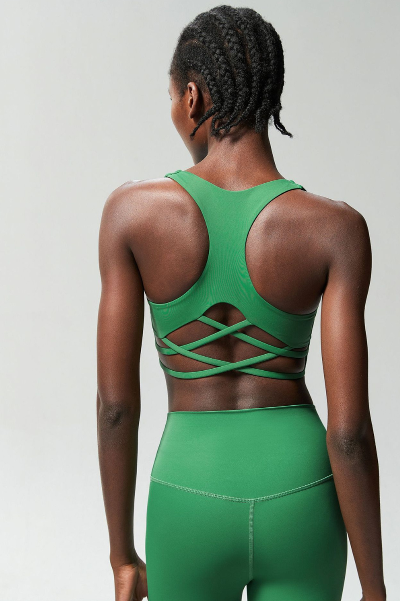 Women's Crisscross Racerback High-Impact Support Sports Bra
