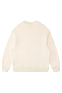 Women's Fall Fleece‑Lined Drop Shoulder Oversized Pullover