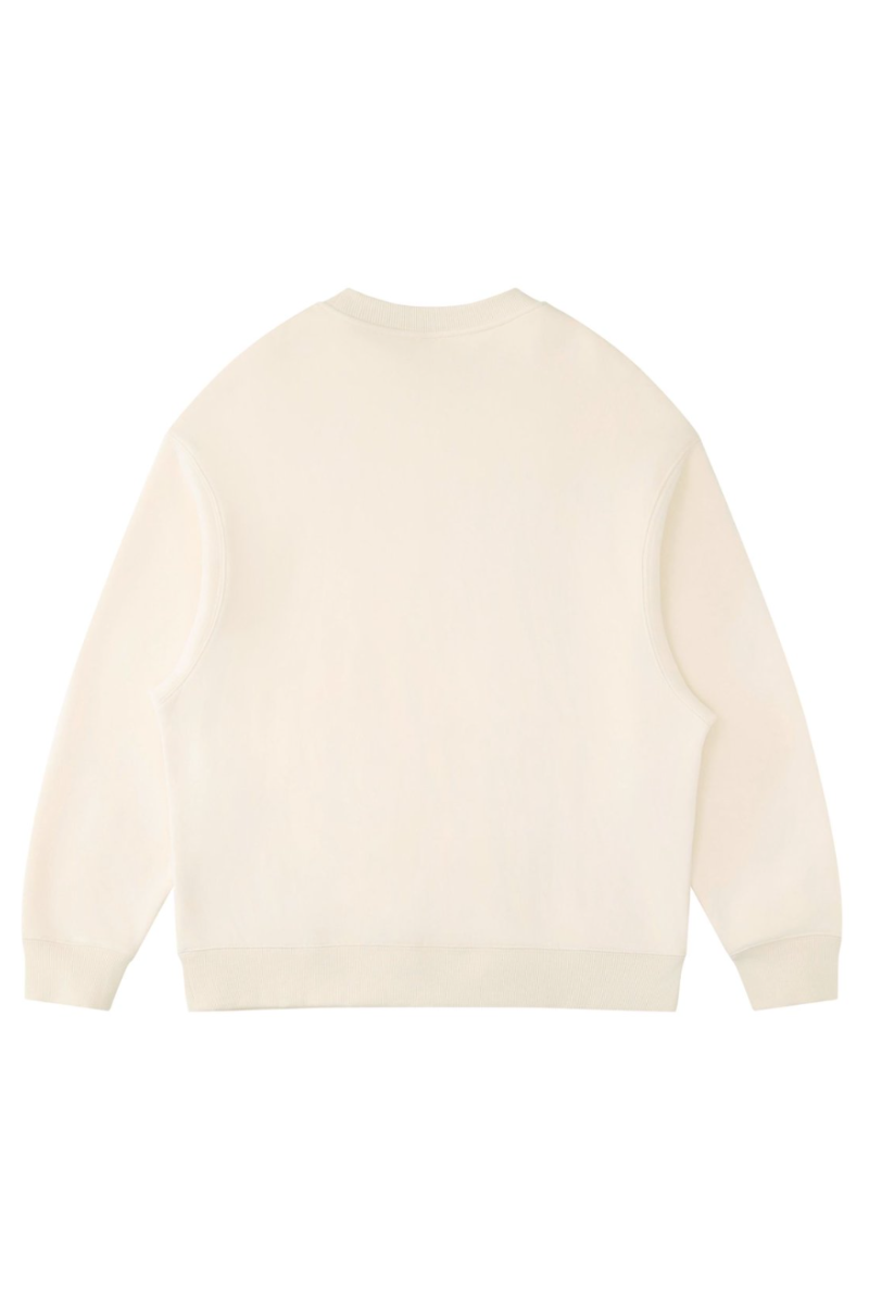 Women's Fall Fleece‑Lined Drop Shoulder Oversized Pullover