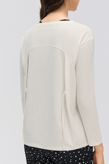 Women's Lightweight Back-Tie Convertible Long-Sleeve Top