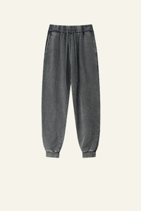 Unisex Cotton Fall Heavyweight Trendy Jogger Pants