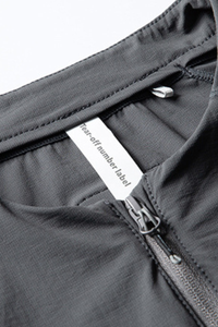 Unisex Lightweight Half Zip Stand Collar Quick Dry T-shirt