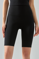 Women's Summer Cooling Slim High Waisted Sports Yoga Shorts