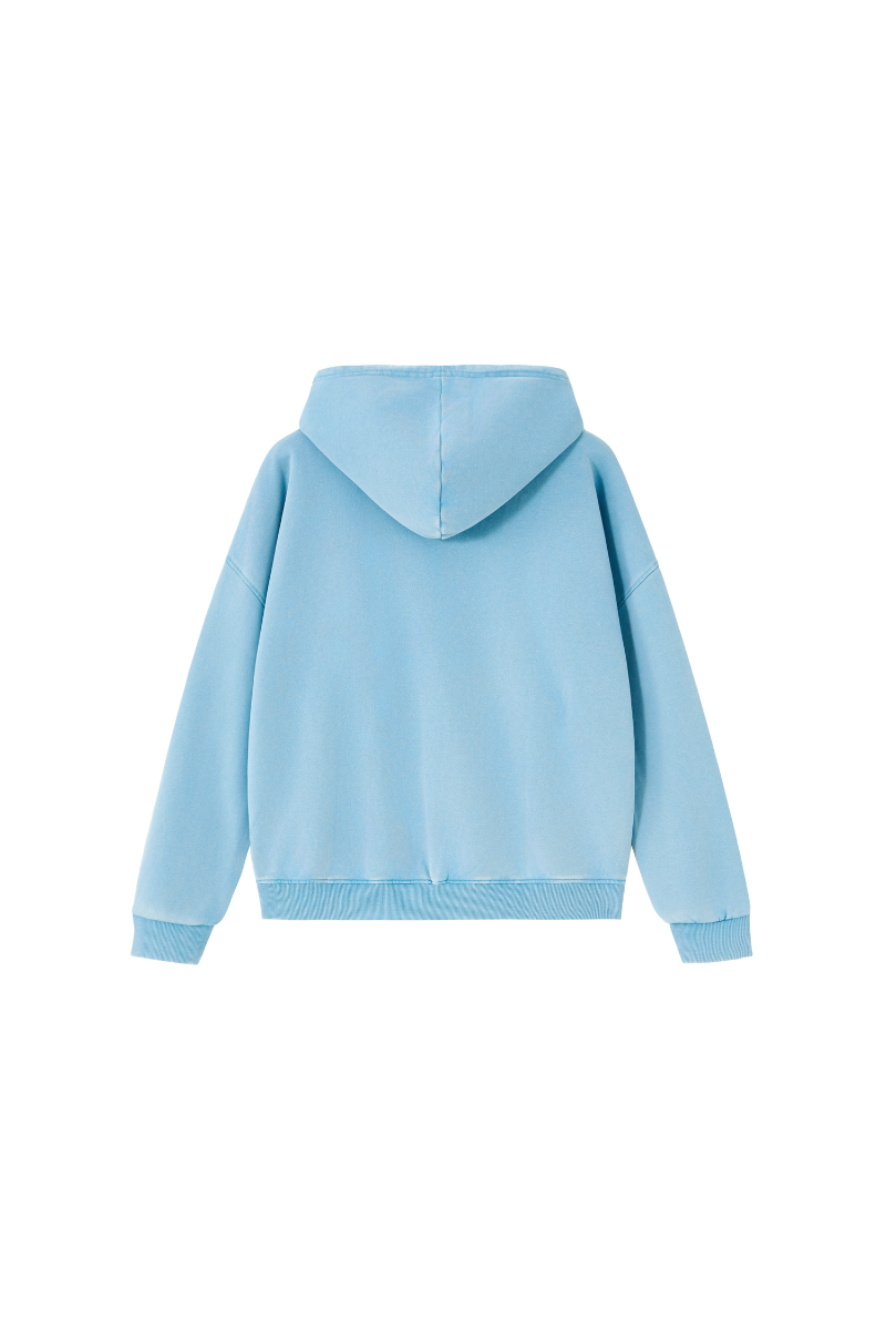 Women's  Fall 100% Cotton Washed Vintage Heavyweight Hoodie