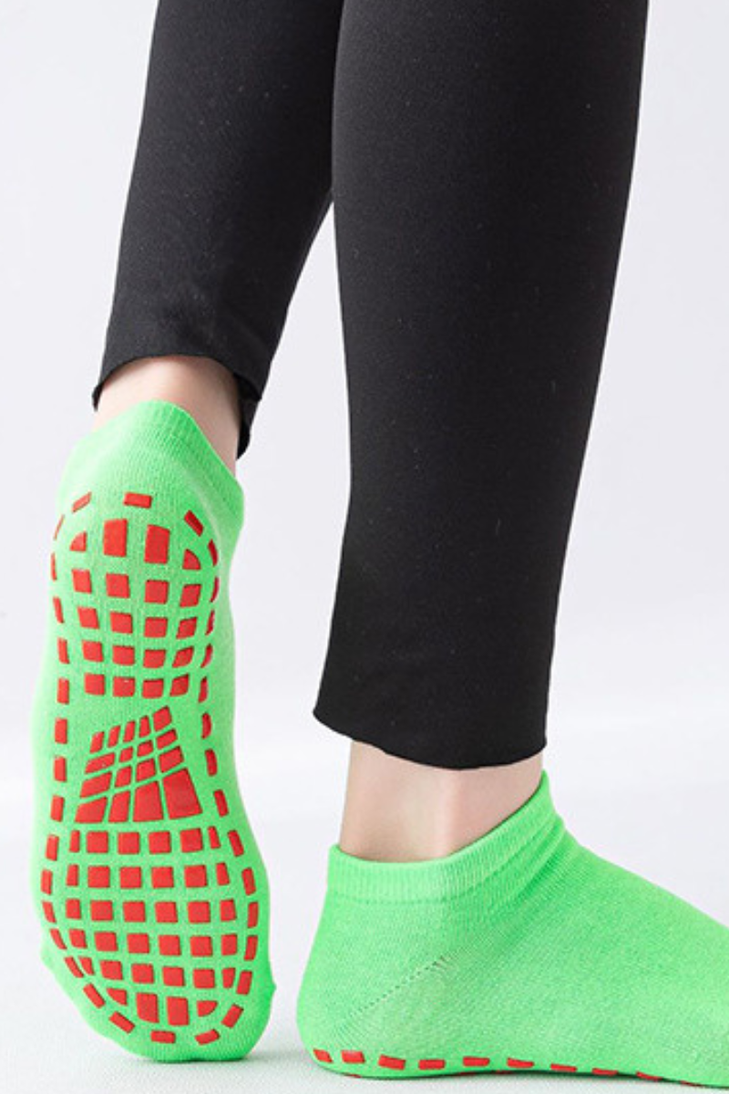Women's Athletic Silicone Non-Slip Low-Cut Yoga Socks