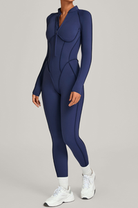 Women's athletic all-in-one pantsuit