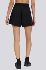 Women's Summer High-Waisted A-Line Slit Hem Athletic Skirt