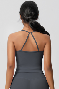 Women Y‑Back Sports Cami Tank Top