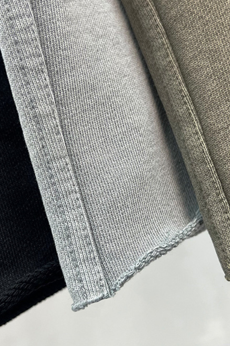 Heavy-duty, water-wash casual athletic pants