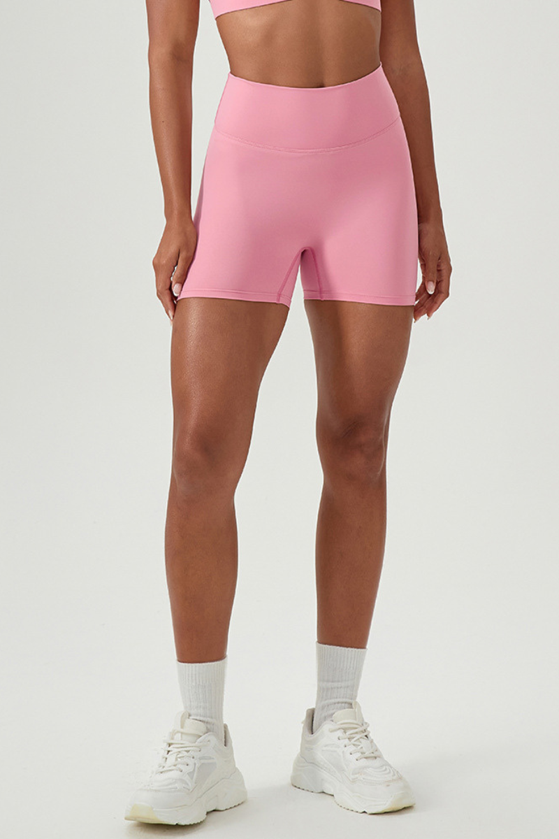 Women's Athletic Pleated Buttocks Lift Sculpting Shorts