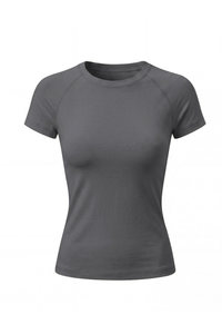 Women's Summer Round-Neck Slim Fit Athletic T-shirt