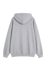 Unisex Fall 100% Cotton Solid Kangaroo Pocket Hoodie