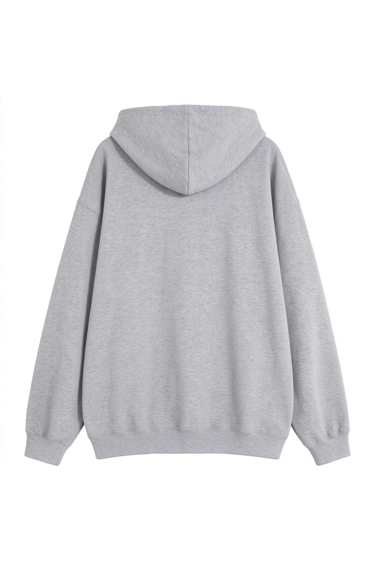 Unisex Fall 100% Cotton Solid Kangaroo Pocket Hoodie
