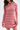 Women's Striped Ribbed Knit  Long Sleeve Bodycon Mini Dress