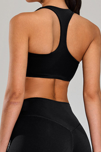 Women’s U-neck Racer-Back Back Beauty Sports Bra