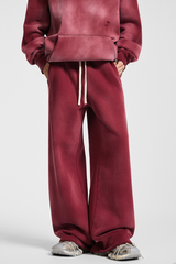 Retro-style simple and casual pants