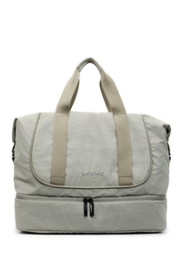 Large Capacity Solid Color Lightweight Wet/Dry Separation Yoga Gym Tote Bag