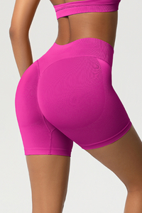 Women's Seamless Butt-Lifting Sport Shorts