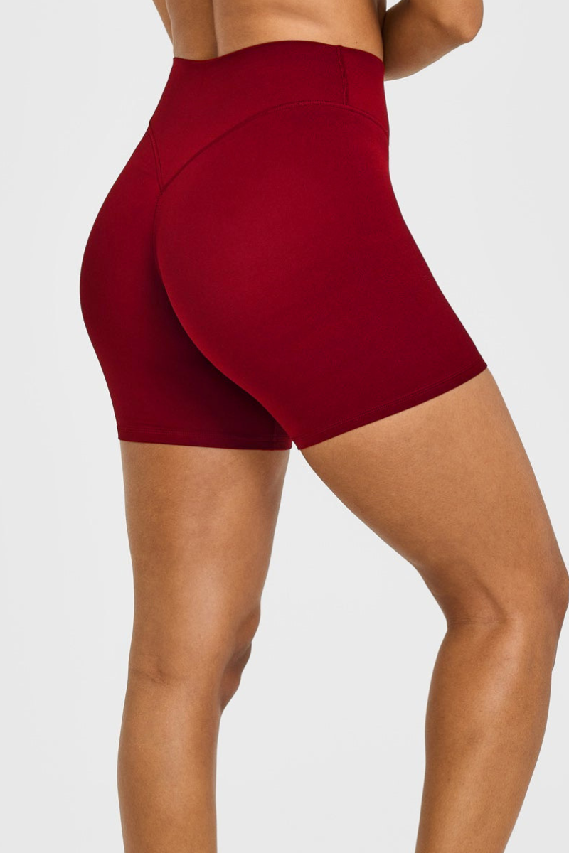 Women's High-Stretch High-Waist Butt-Lifting Biker Shorts