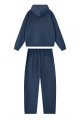 Women's Fall Set:Heavyweight Hoodie And Curved Sweatpants