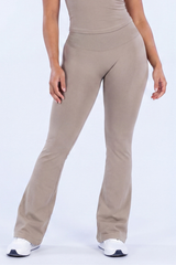Women’s Butt Lifting Slim Athletic Bell Bottom Leggings