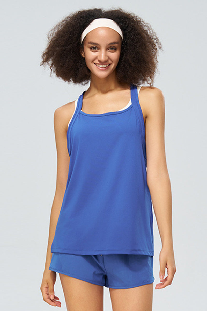 I-Back Loose Sport Tank Top