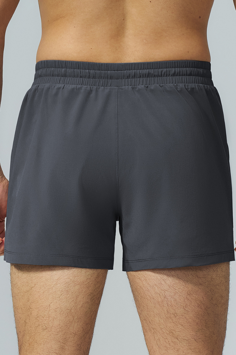 Men's Soft Breathable Athletic Shorts With Built In Liner