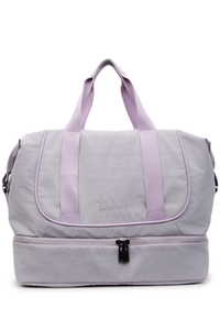 Large Capacity Solid Color Lightweight Wet/Dry Separation Yoga Gym Tote Bag