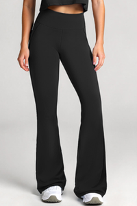 Women's High-Waist Butt-Lifting Flared Yoga Pants