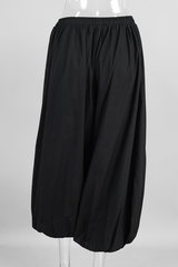 Wide-leg, relaxed, lantern-style pants