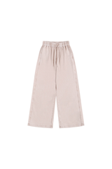 Unisex Fall Washed Adjustable Drawstring Hem Sweatpants