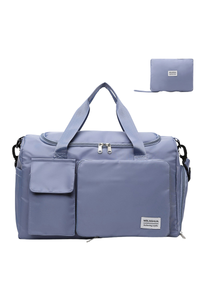 Foldable Multi-Pocket Oxford Cloth Fitness Sports Travel Bag