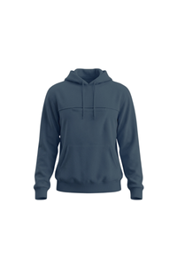 Women's Fall Solid Hoodie With Pet Pocket And Finger Cuffs
