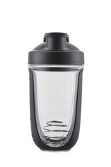 500ml Shaker Bottle With Clear Body (Logo Customization)