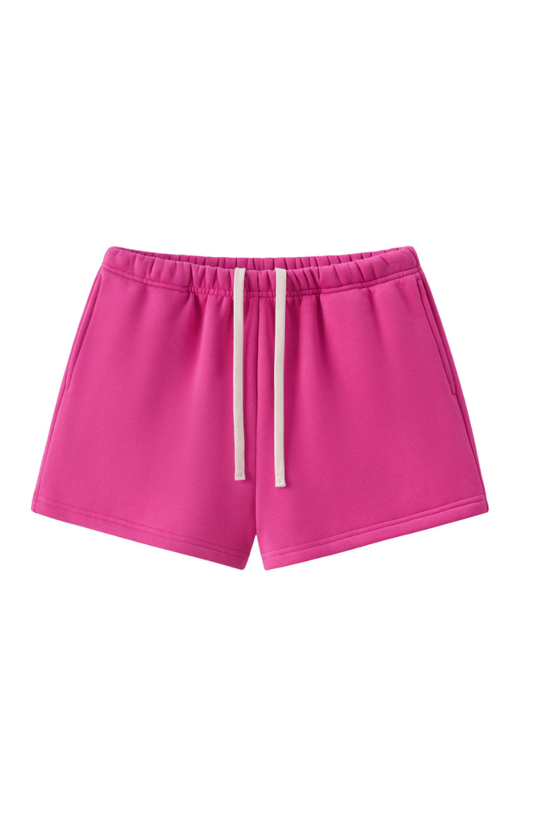 Women Cozy Heavyweight Fleece Athletic Shorts