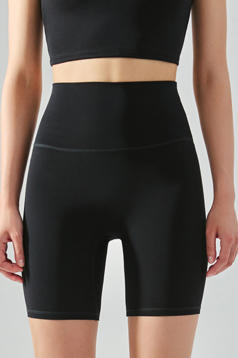 Women's Summer High Waisted Cooling Sensation Yoga  Shorts