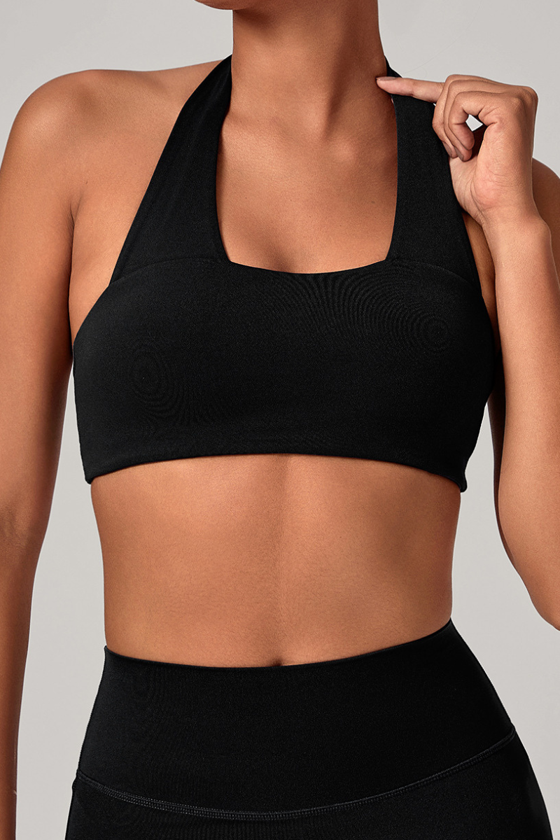Women's Athletic U-neck Halterneck Breathable Yoga Bra