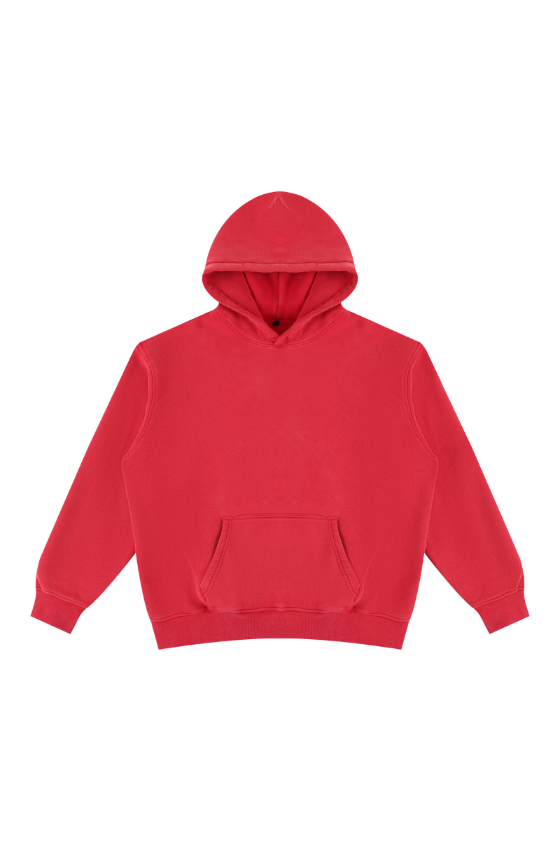 Unisex Fall Kangaroo Pocket Fleece Casual Hoodie
