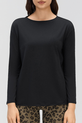 Women's Lightweight Back-Tie Convertible Long-Sleeve Top