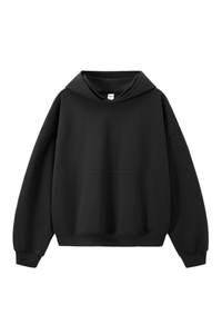 Men's  Fall 380G Heavyweight Cropped Drop Shoulder Hoodie