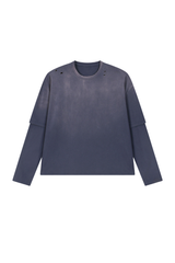 Women's  100% cotton Vintage Wash Gradient Relaxed Pullover