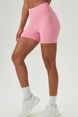 Women's Athletic Pleated Buttocks Lift Sculpting Shorts