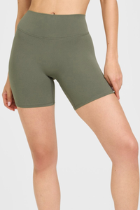 Women's High-Stretch High-Waist Butt-Lifting Biker Shorts
