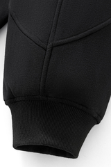 Women's Fall Boxy Cropped Stand Collar Quarter Zip Sweatshirt