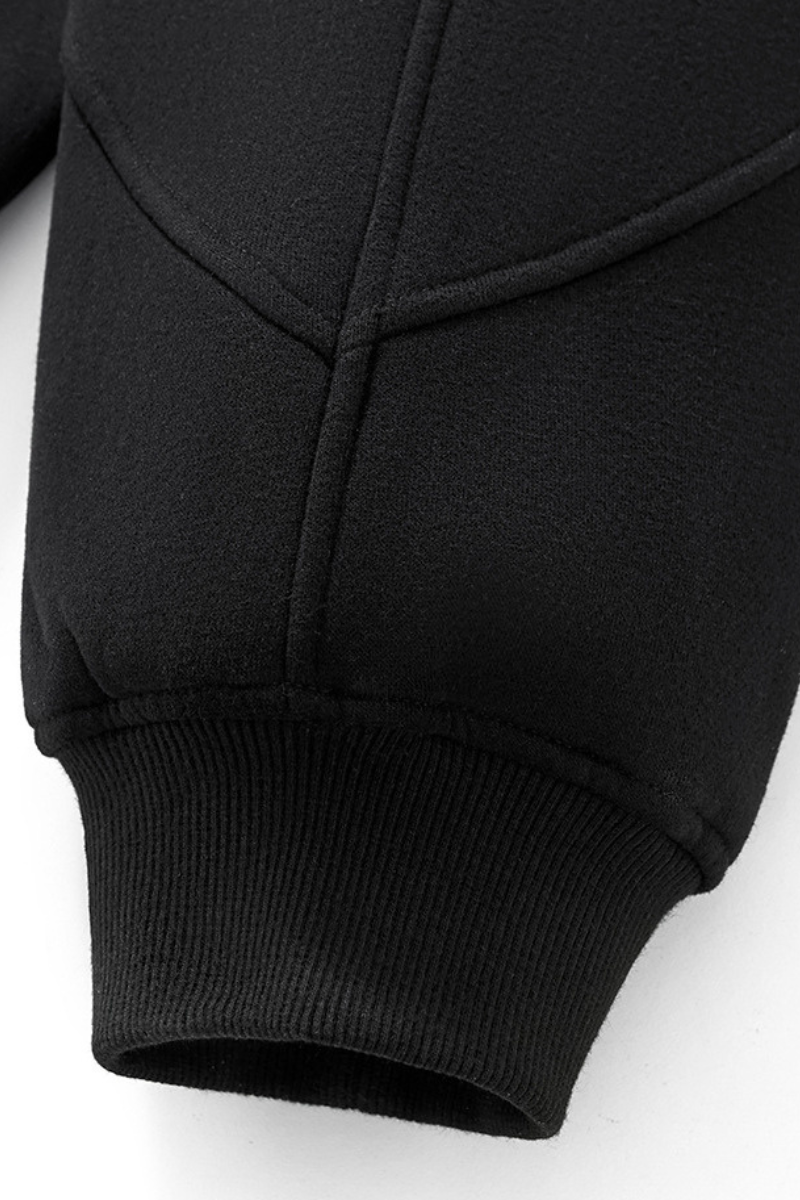 Women's Fall Boxy Cropped Stand Collar Quarter Zip Sweatshirt