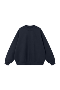 Women's Fall Heavyweight Fleece Cropped Crew Neck Sweatshirt